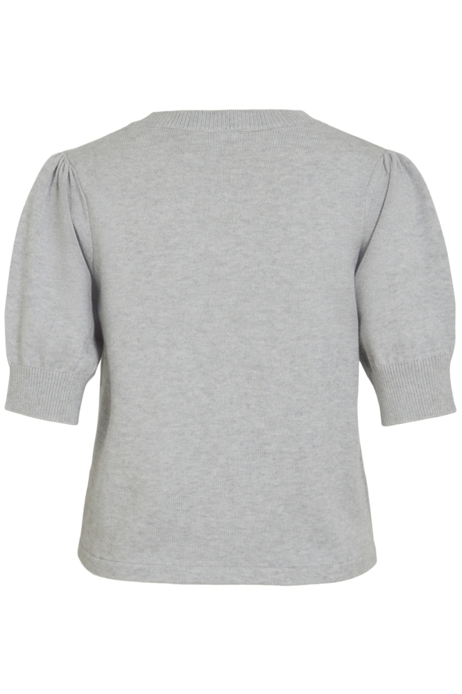 Vila grijze dames trui | Achteraanzicht