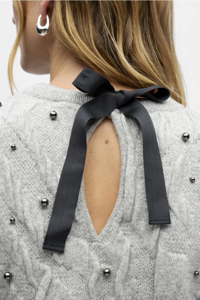 Object grijze dames trui | Close up