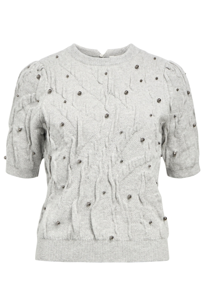 Object grijze dames trui | Vooraanzicht