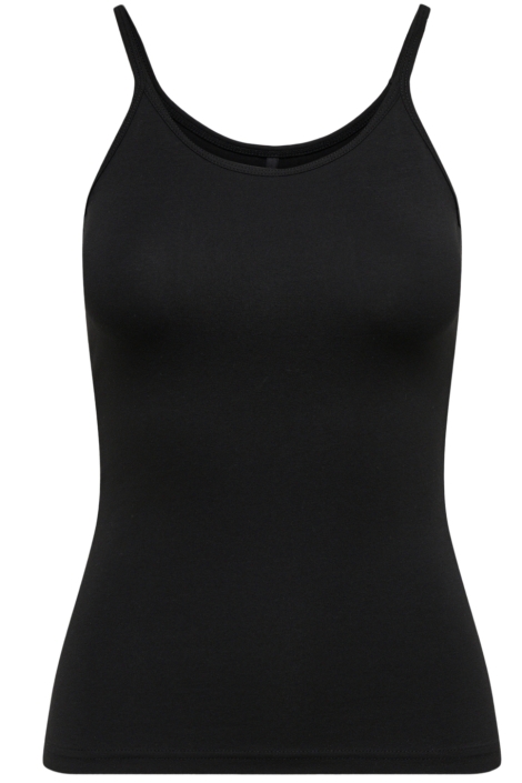 Only zwarte dames top | Vooraanzicht