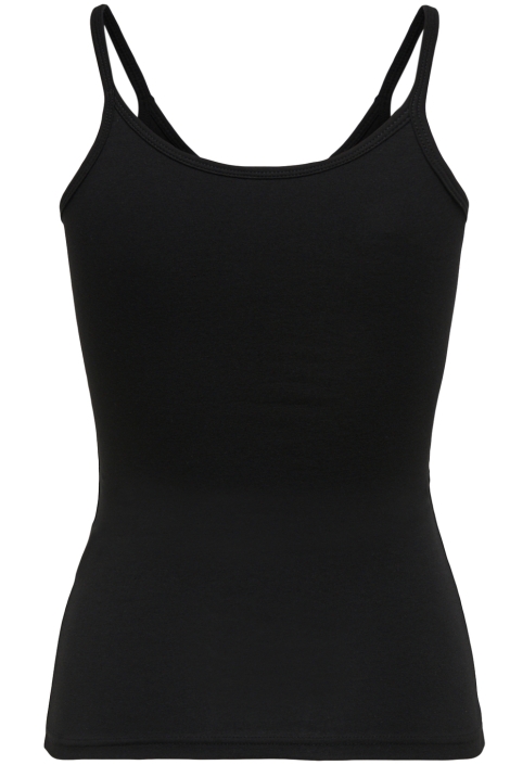 Only zwarte dames top | Achteraanzicht