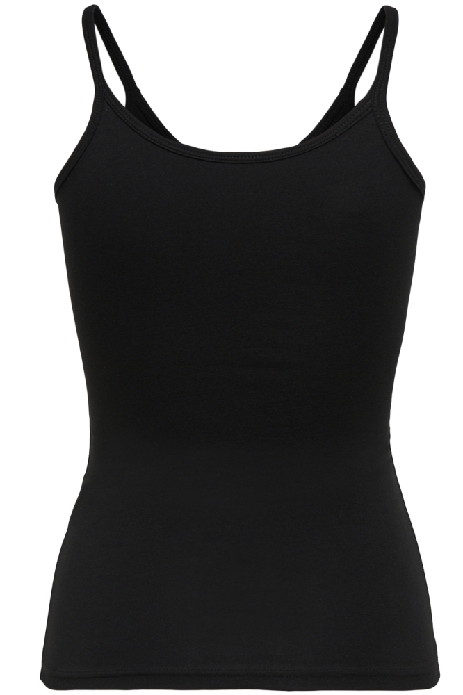 Only zwarte dames top | Achteraanzicht