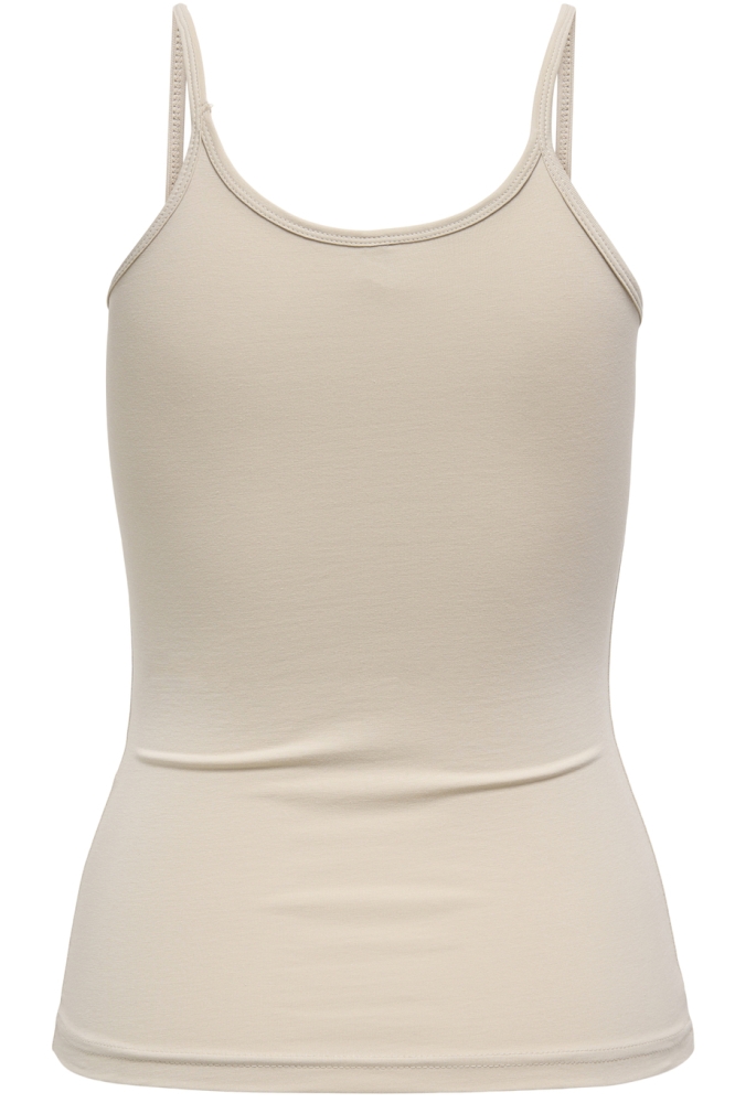 Only camel dames top | Achteraanzicht