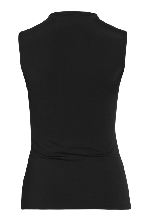 Vila zwarte dames top | Achteraanzicht