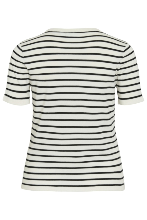 Vila witte dames t-shirt | Achteraanzicht