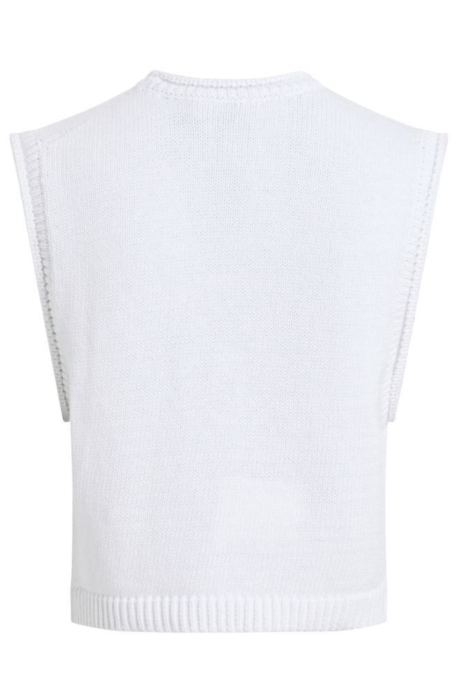 Calvin Klein witte dames top | Achteraanzicht