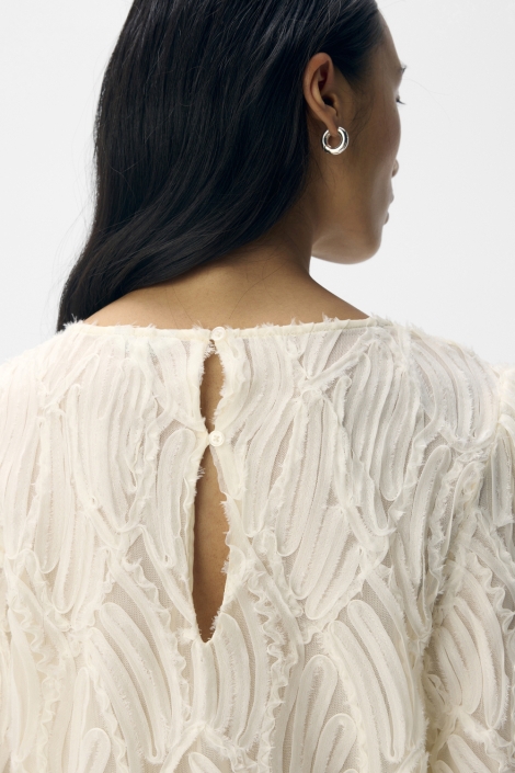 Object beige dames t-shirt | Close up