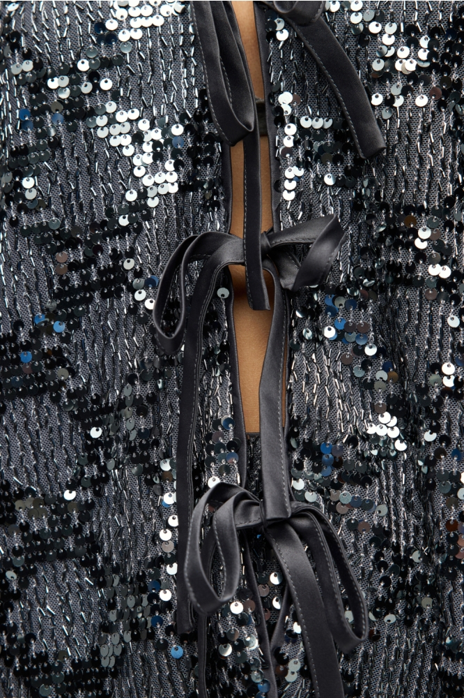 Object grijze dames blouse | Kleurstaal