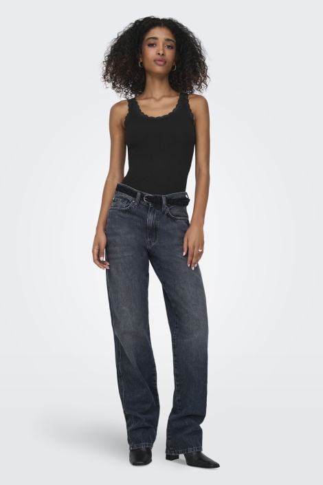 Only zwarte dames top | Model