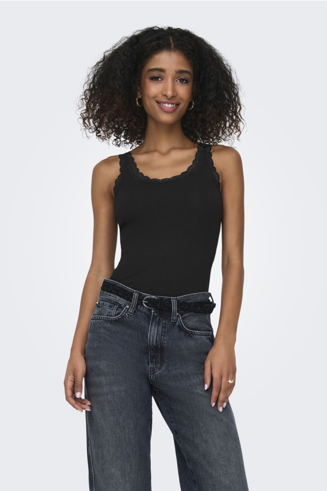 Only zwarte dames top | Model