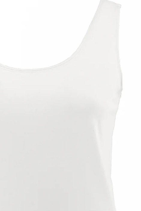 FOS Amsterdam witte dames top | Close up