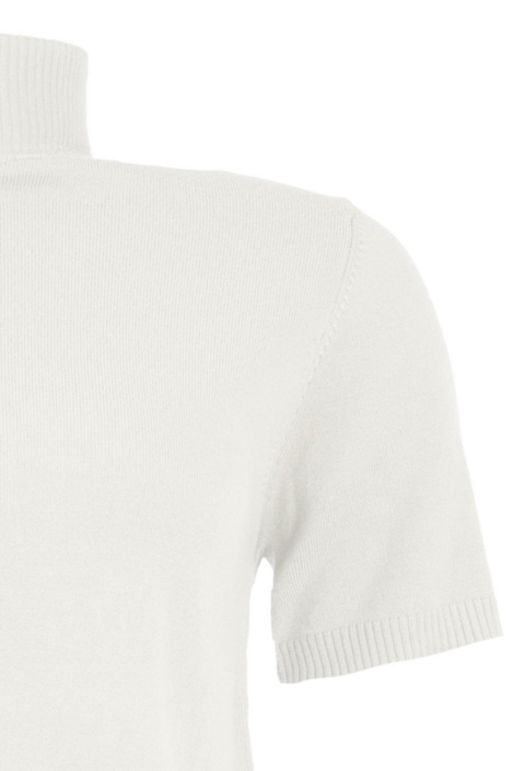 NED witte dames t-shirt | Close up