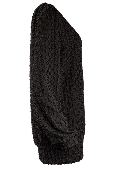 NED zwarte dames t-shirt | Zijaanzicht