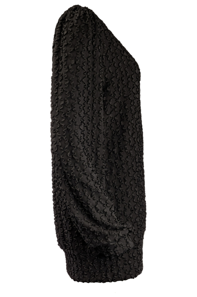 NED zwarte dames t-shirt | Zijaanzicht