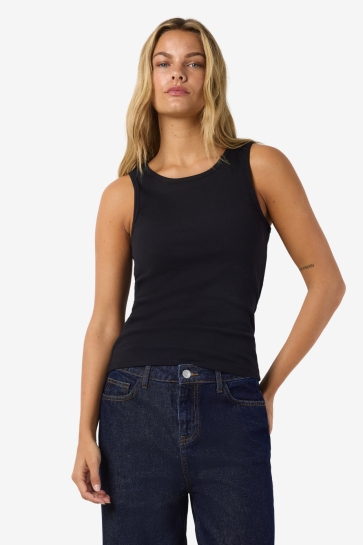 Noisy may nmmaya s/l regular tank top noos Zwart