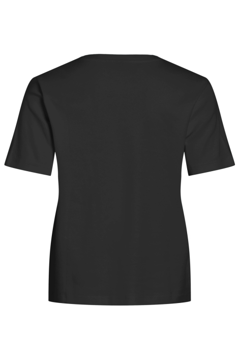 Vila zwarte dames t-shirt | Achteraanzicht