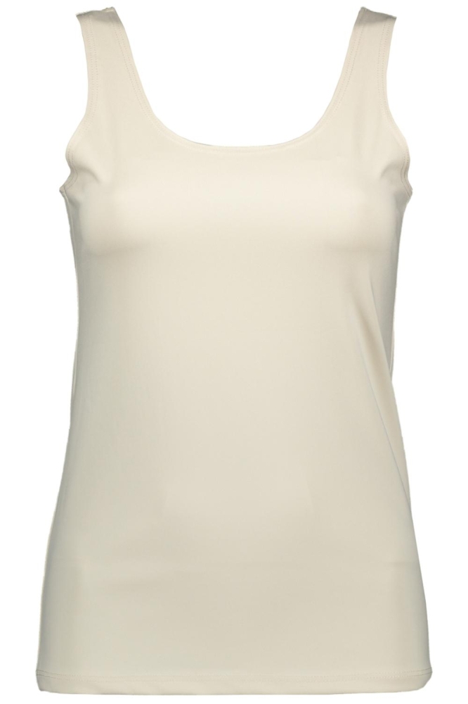 FOS Amsterdam beige dames top | Vooraanzicht