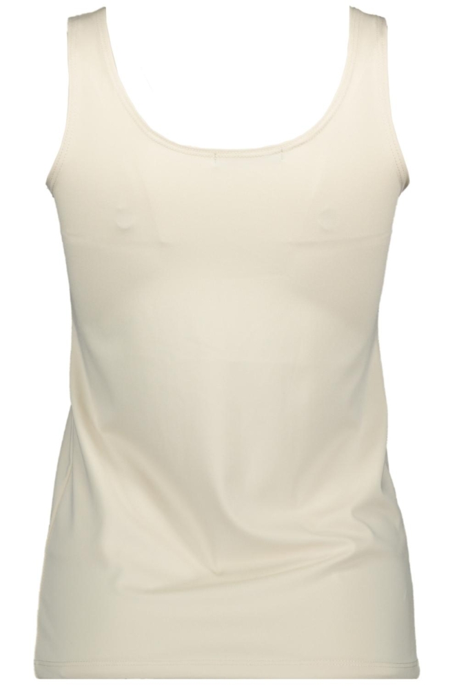 FOS Amsterdam beige dames top | Achteraanzicht