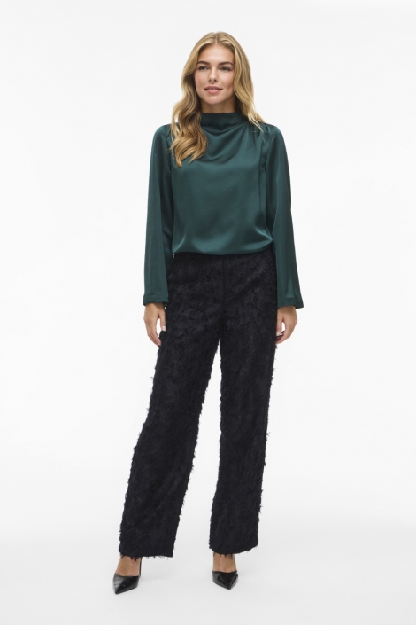 Vila groene dames blouse | Model