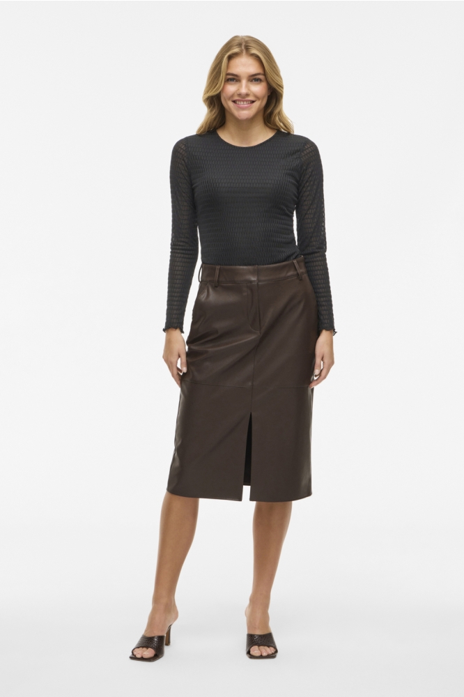 Vila zwarte dames t-shirt | Model