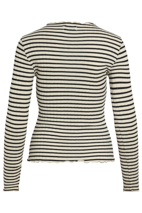 Vila beige dames t-shirt | Achteraanzicht