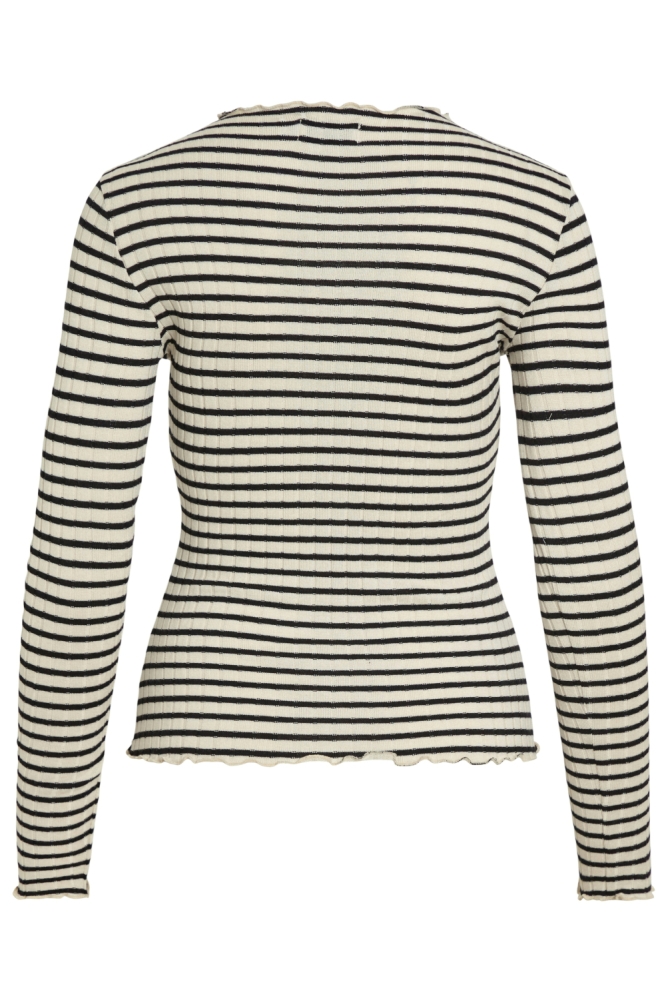 Vila beige dames t-shirt | Achteraanzicht