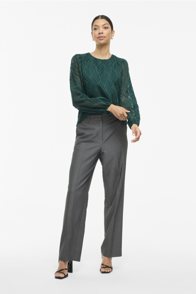 Vila groene dames blouse | Model