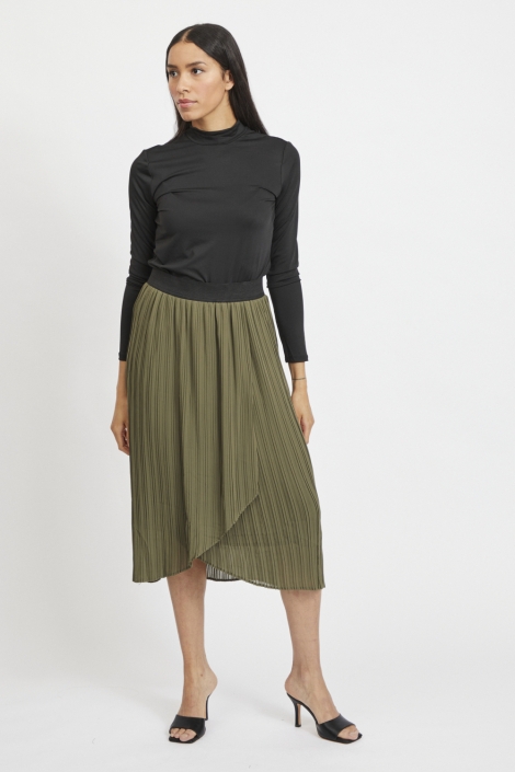 Vila zwarte dames t-shirt | Model