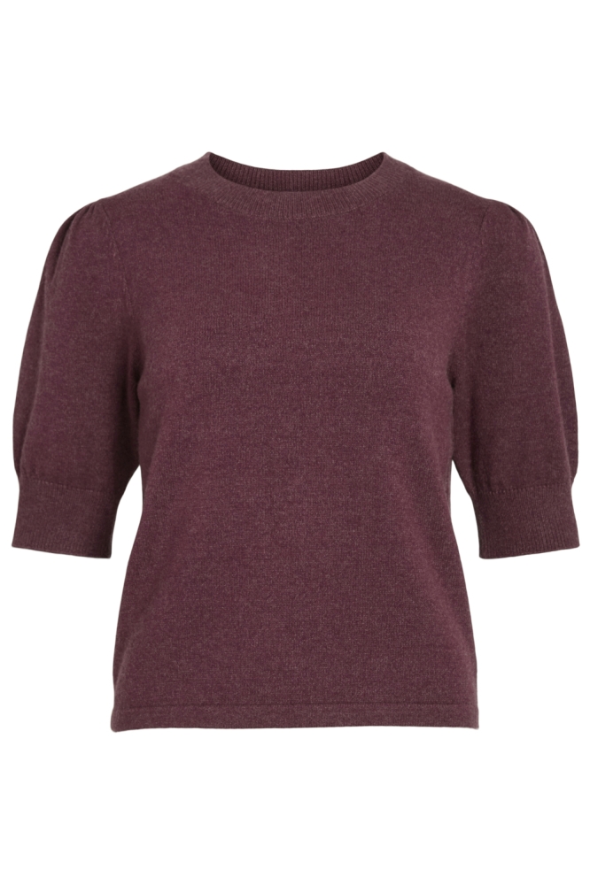 Vila bordeaux dames trui | Vooraanzicht