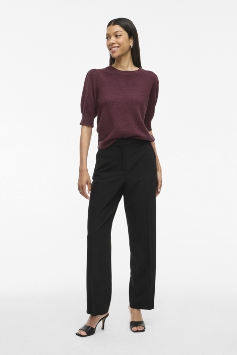 Vila bordeaux dames trui | Model