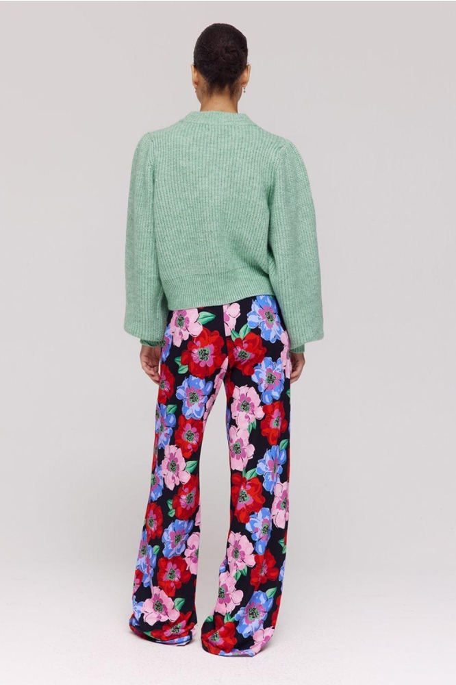 Harper & Yve groene dames trui | Model