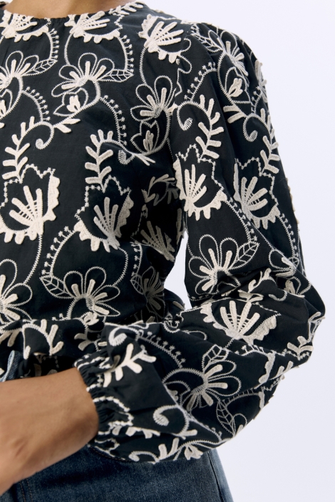 Object zwarte dames t-shirt | Unique Selling Point