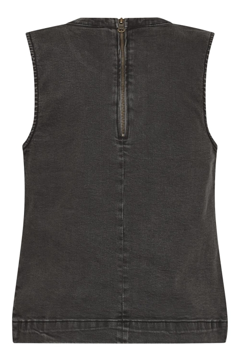 SisterS point grijze dames top | Achteraanzicht