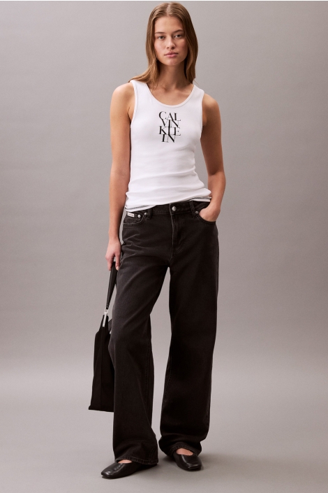 Calvin Klein witte dames top | Model