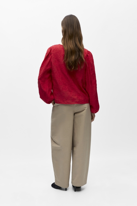 Object rode dames blouse | Model