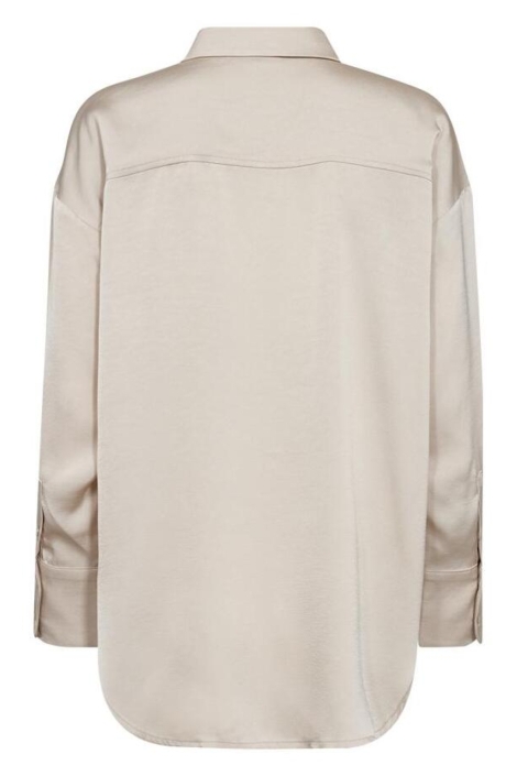 Freequent beige dames blouse | Achteraanzicht