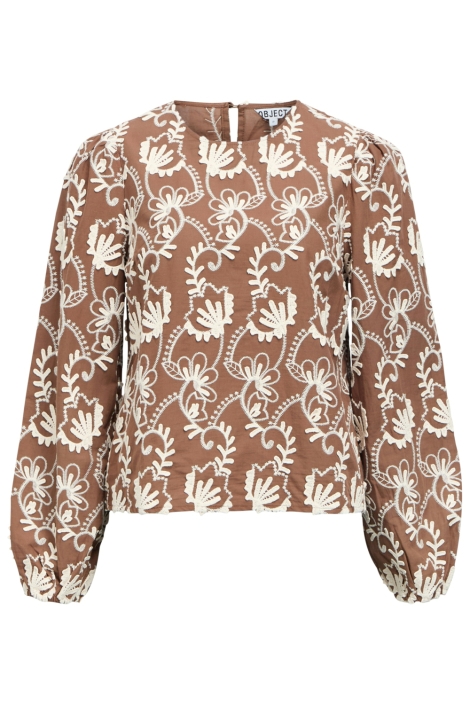 Object bruine dames t-shirt | Vooraanzicht