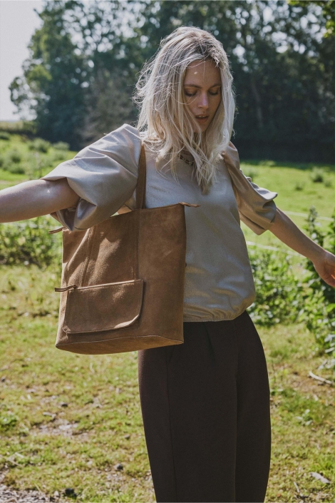 Zusss gouden dames t-shirt | Sfeerbeeld, In situatie
