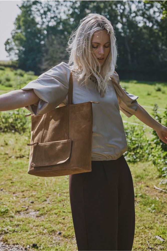 Zusss gouden dames t-shirt | Sfeerbeeld, In situatie