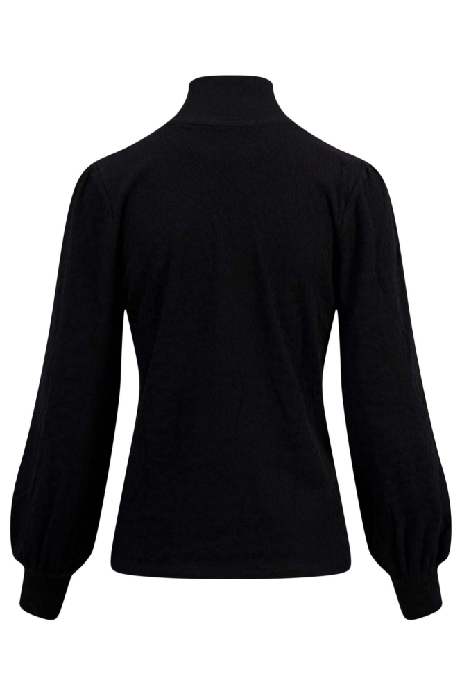 Zusss zwarte dames t-shirt | Vooraanzicht