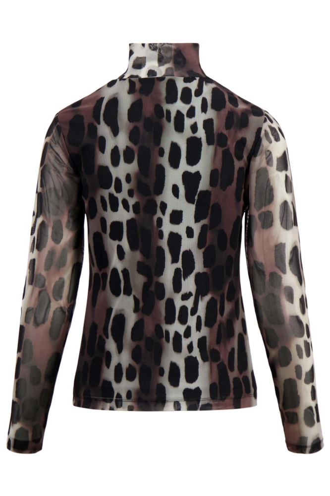 Zusss multi color dames top | Achteraanzicht