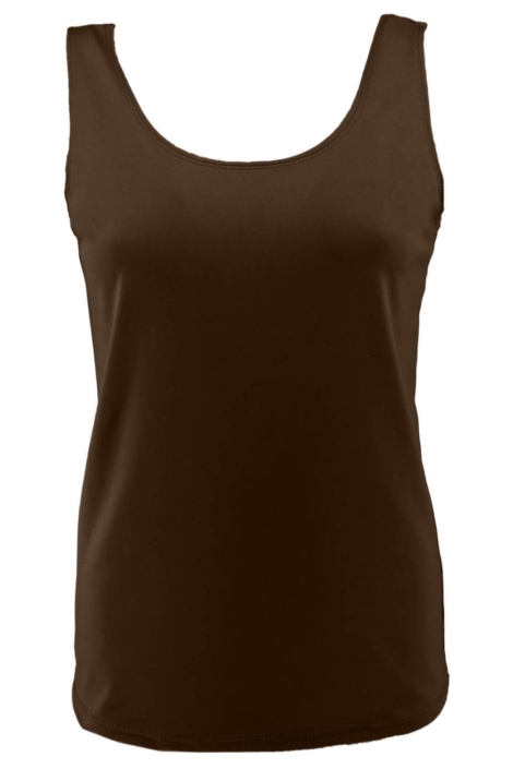 FOS Amsterdam bruine dames top | Vooraanzicht