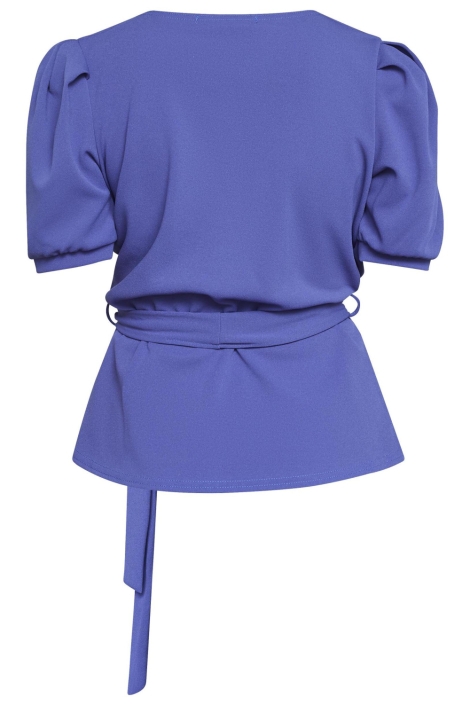 SisterS point blauwe dames t-shirt | Achteraanzicht