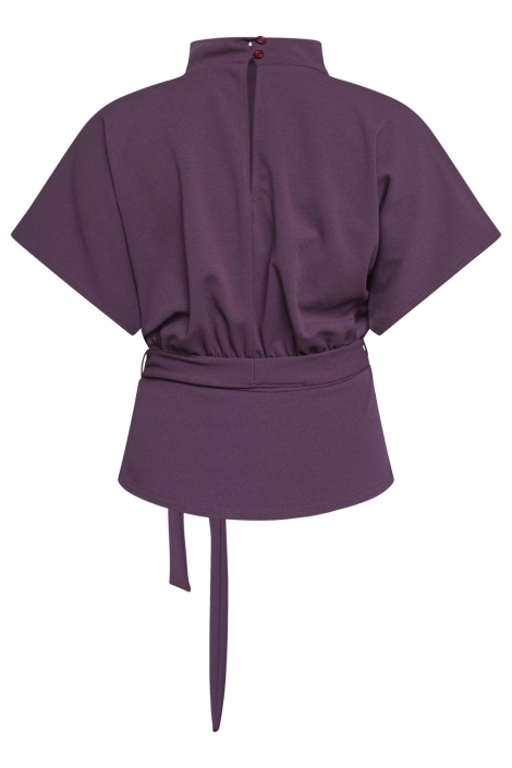 SisterS point bordeaux dames t-shirt | Achteraanzicht