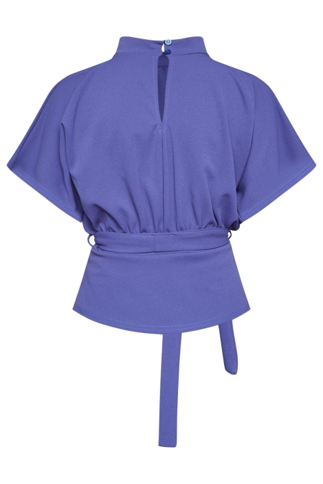 SisterS point blauwe dames t-shirt | Achteraanzicht