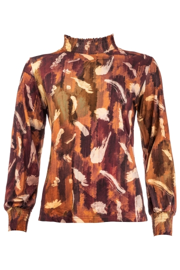 NED T-shirt SMOCK LS TR COLORED WIPE WAVES T 25W1 FB024 01 903 colored