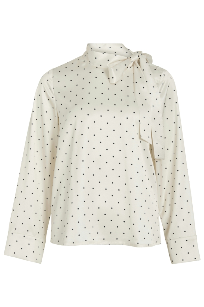 Vila witte dames blouse | Vooraanzicht
