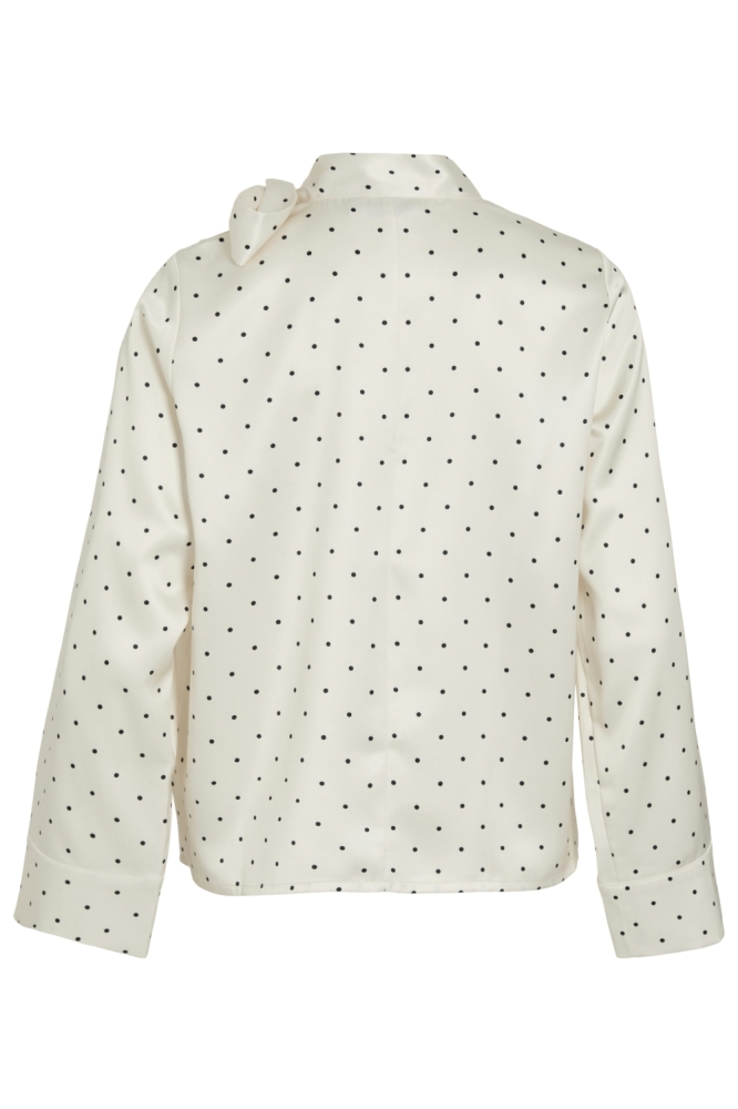 Vila witte dames blouse | Achteraanzicht