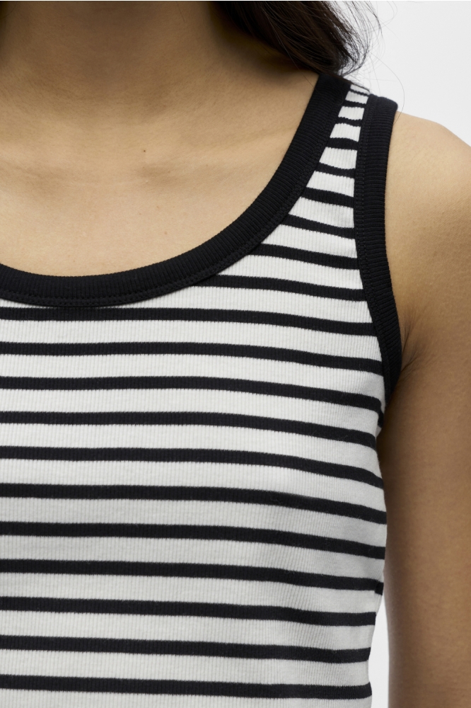 Object zwarte dames top | Close up