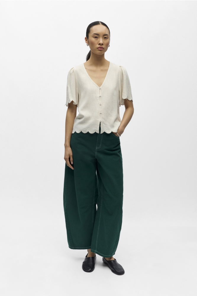 Object beige dames top | Model